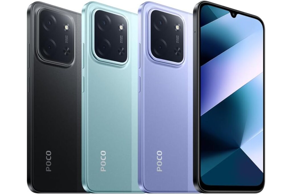 Xiaomi POCO C85 - Smartphone de 8+256GB, Cámara Dual de 50MP con AI, Pantalla inmersiva de 6,9”, Potente procesador Octa-Core, Carga rápida de 33W, 6000mAh, Cargador no Incluido, Verde (Versión ES)