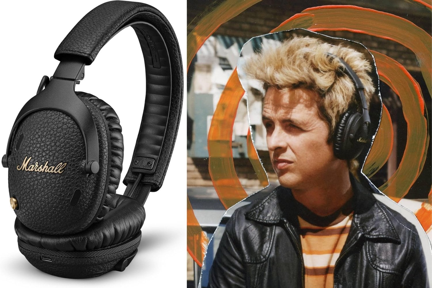 Marshall Monitor III ANC Auriculares con Cancelación Activa de Ruido, Inalámbricos Bluetooth, 70 Horas de Reproducción - Negro