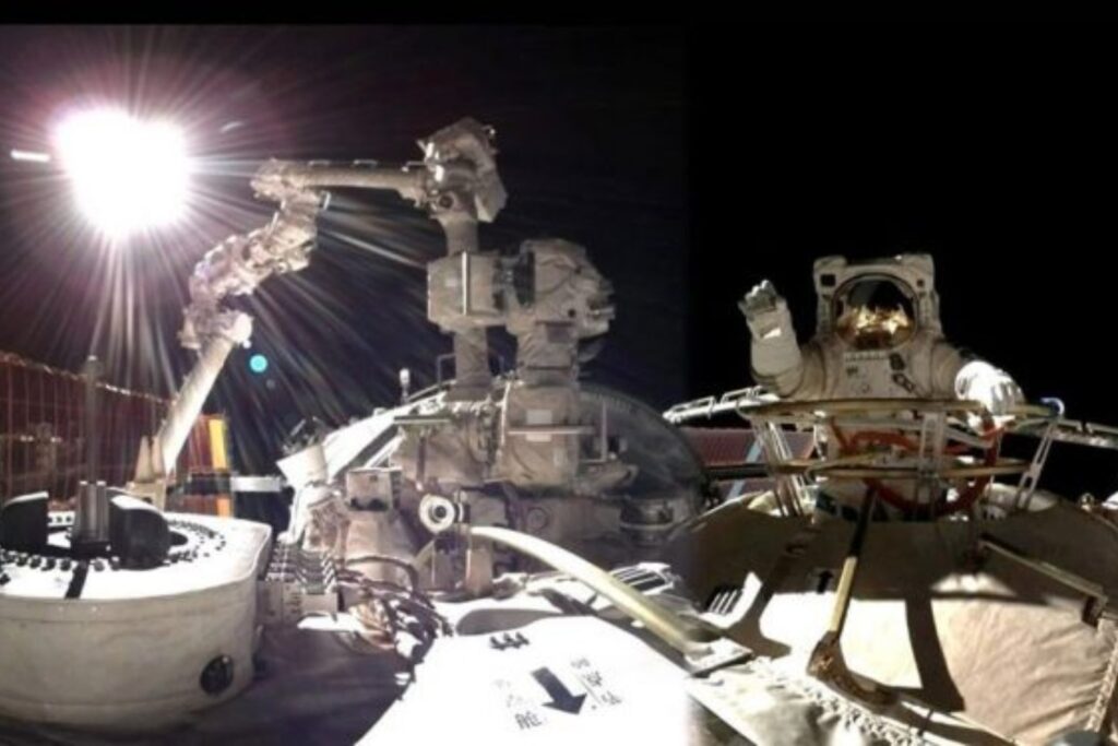 Seis horas en el vacío para salvar Tiangong: la misión secreta de dos astronautas chinos contra la basura espacial