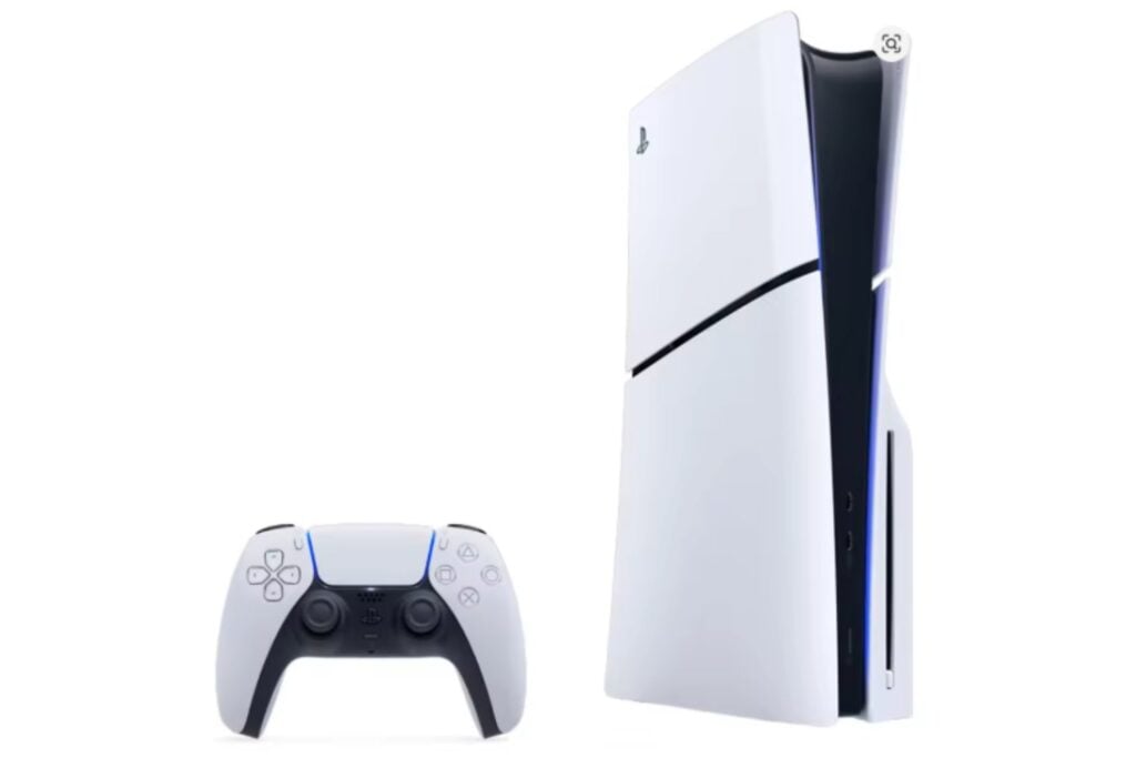 Sony Playstation 5 Slim Standard, 1 TB SSD, 4K, 1 mando, Chasis D, Blanco - Consola