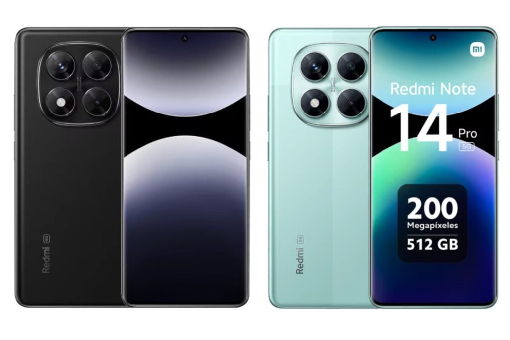 Xiaomi Redmi Note 14 Pro 5G Versión Europea 256GB/512GB MTK Dimensity 7300-Ultra Pantalla AMOLED 6,67" 120Hz, 200MP, IP68, NFC