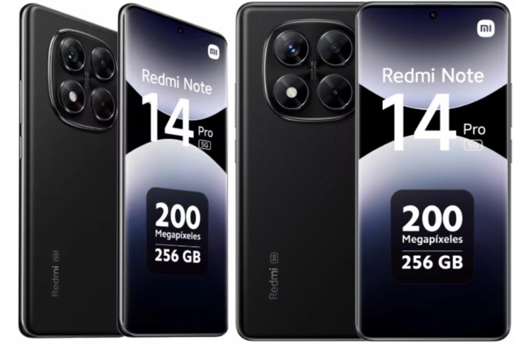 Xiaomi Redmi Note 14 Pro 5G - Smartphone 8+256GB, Pantalla 6.67" AMOLED FHD+ 120Hz, MediaTek Dimensity 7300-Ultra, Cámara 200MP (EU)