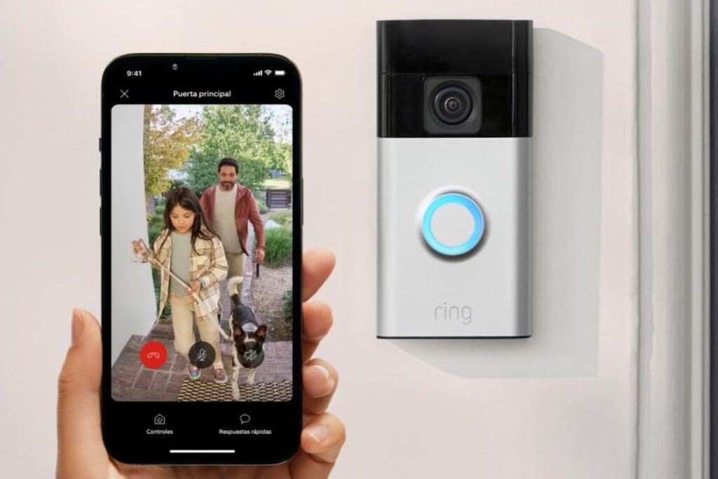Ring videotimbre con batería (Battery Video Doorbell) (2024), con vídeo HD de cuerpo entero, instalación fácil por cuenta propia (5 min) | con batería integrada I 30 días gratis de Ring Protect