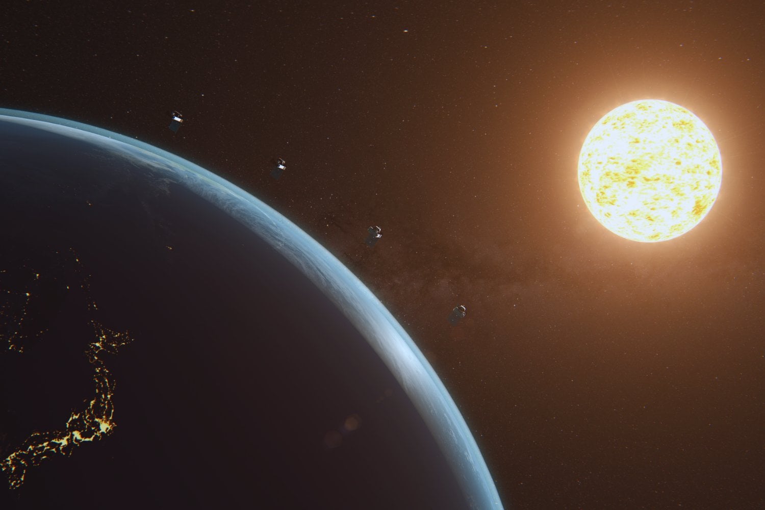 Detectan una estructura magnética jamás vista en la frontera de la Tierra. Así es el “switchback” que podría cambiar lo que sabemos sobre el clima espacial