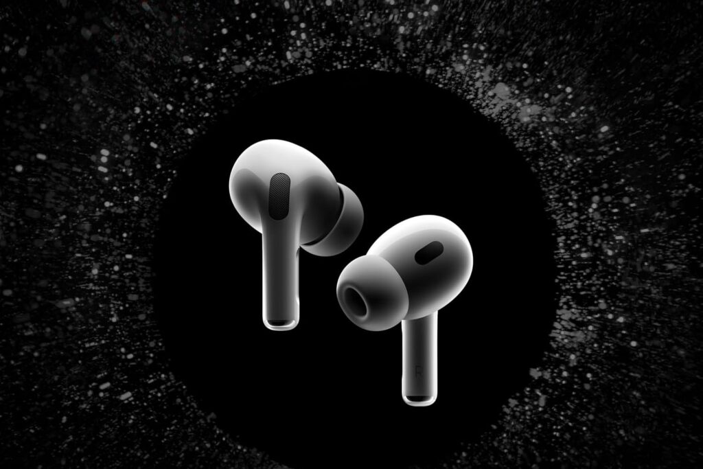 Apple AirPods Pro 2 Auriculares inalámbricos, Auriculares Bluetooth, cancelación Activa de Ruido, Audífono, Modo Sonido Ambiente, Audio Espacial Personalizado, Sonido de Alta fidelidad, Carga USB C