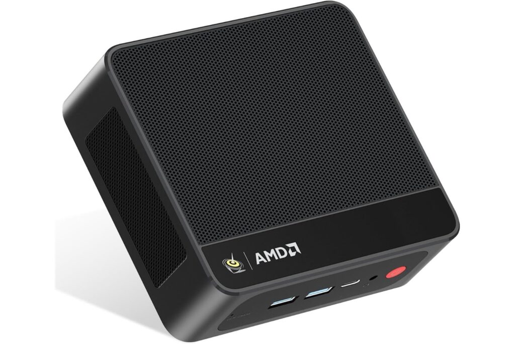 Beelink SER5 Pro Mini PC, AMD Ryzen 7 5825U (8 núcleos/16 Hilos, hasta 4,5 GHz), minicomputadora con 16 GB de RAM DDR4/500 GB de SSD M.2 2280 PCIe 3.0, Pantalla Triple 4K/WiFi 6/BT5.2/LAN 2.5G