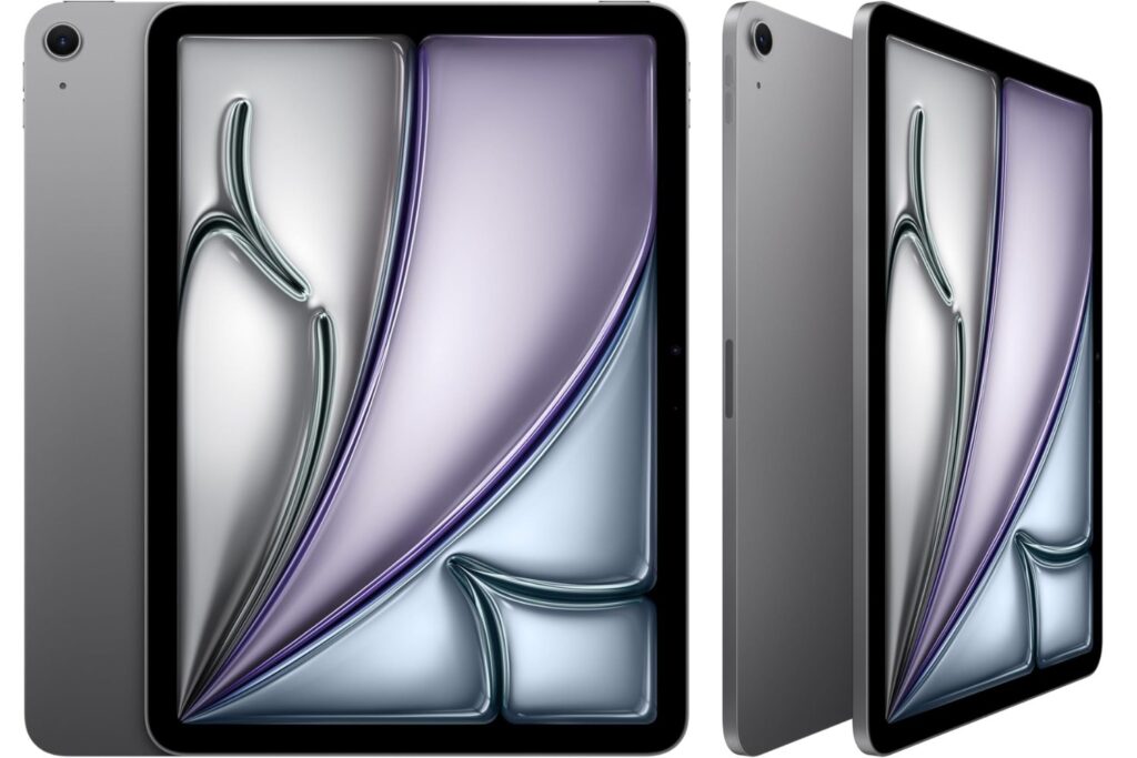 Apple iPad Air de 11 Pulgada con Chip M3 diseñado para Apple Intelligence, Pantalla Liquid Retina, 128 GB, cámara Frontal/Trasera de 12 Mpx, Wi-Fi 6E, Touch ID — Gris Espacial