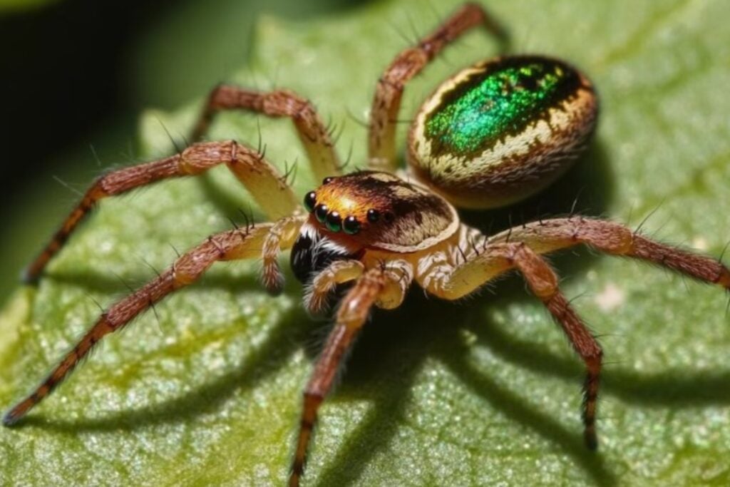 Descubren en Tailandia una araña mitad macho y mitad hembra: un fenómeno biológico que desconcierta a los científicos