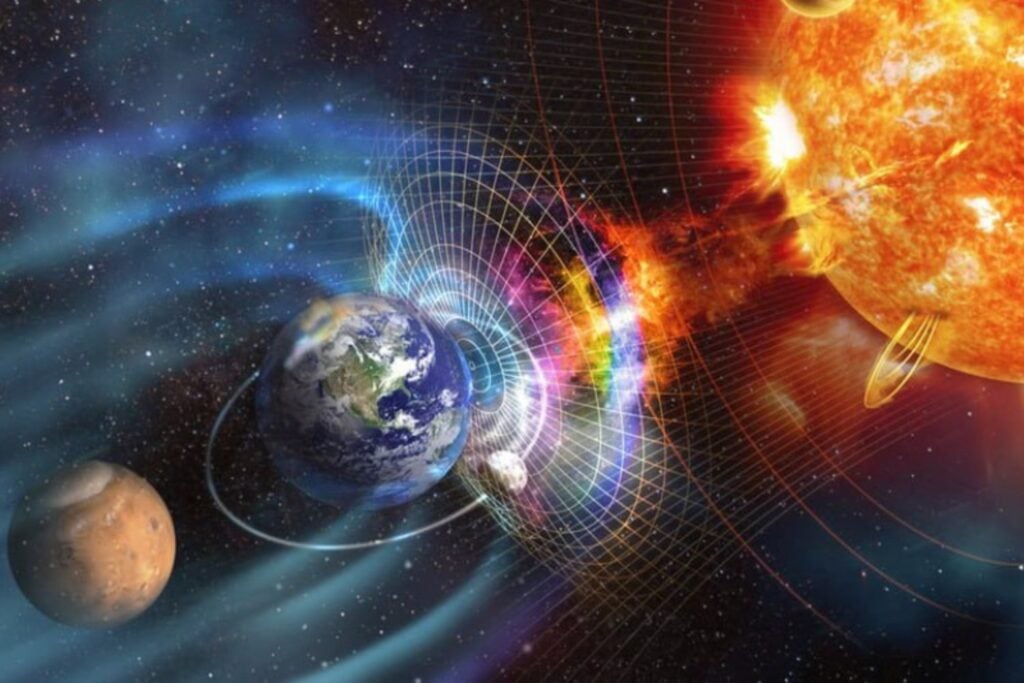Detectan por primera vez una curva magnética cerca de la Tierra: el hallazgo que une el clima espacial y la física del Sol