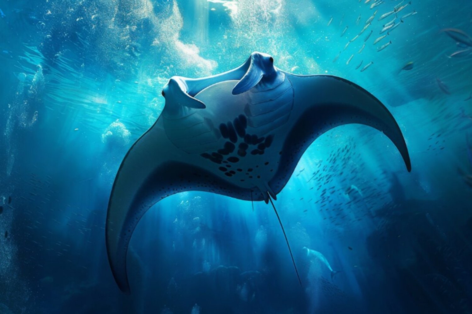 El beso de la mantarraya y la anémona en pijama: la expedición que revela los secretos ocultos del Atlántico Sur