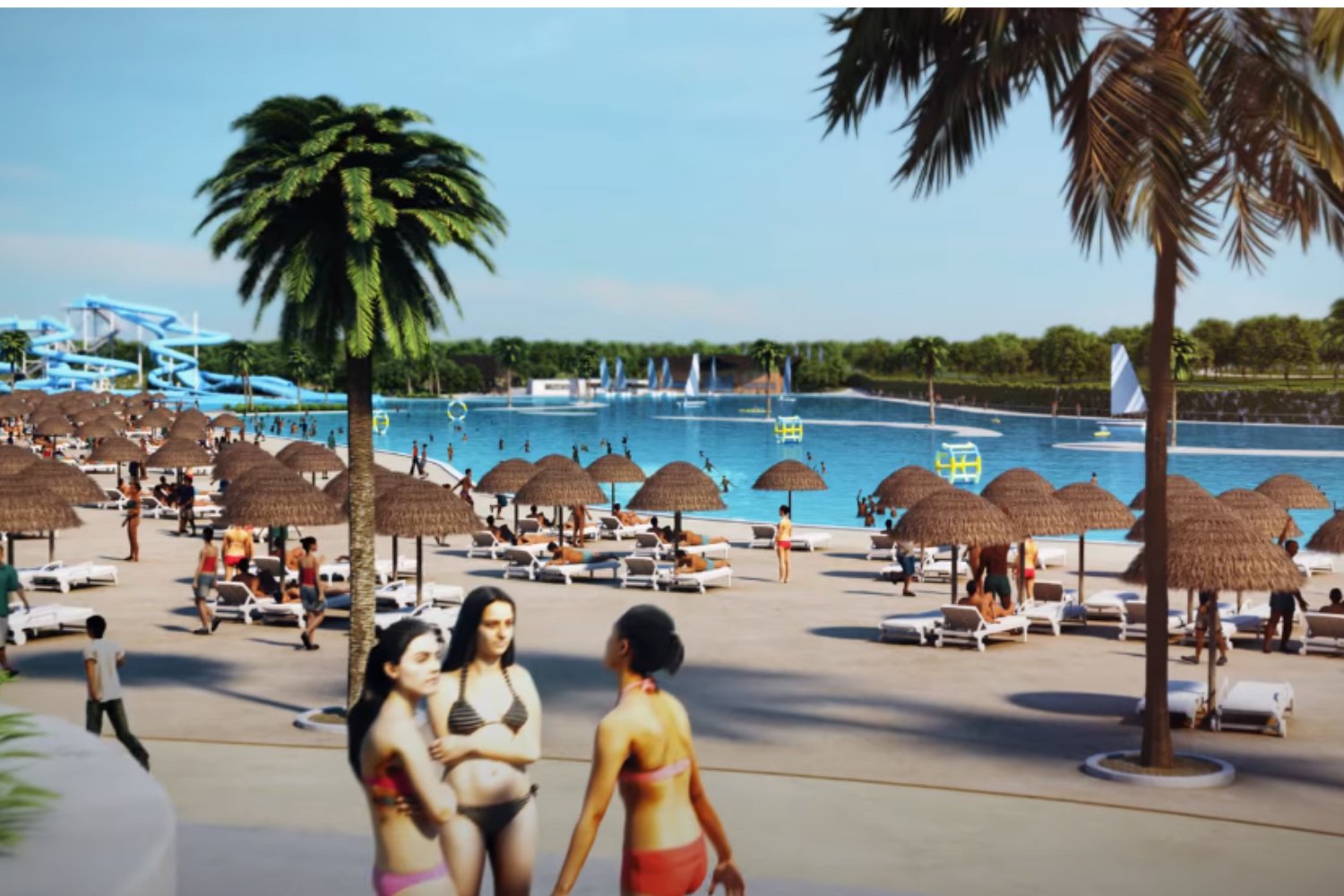Alovera Beach Render