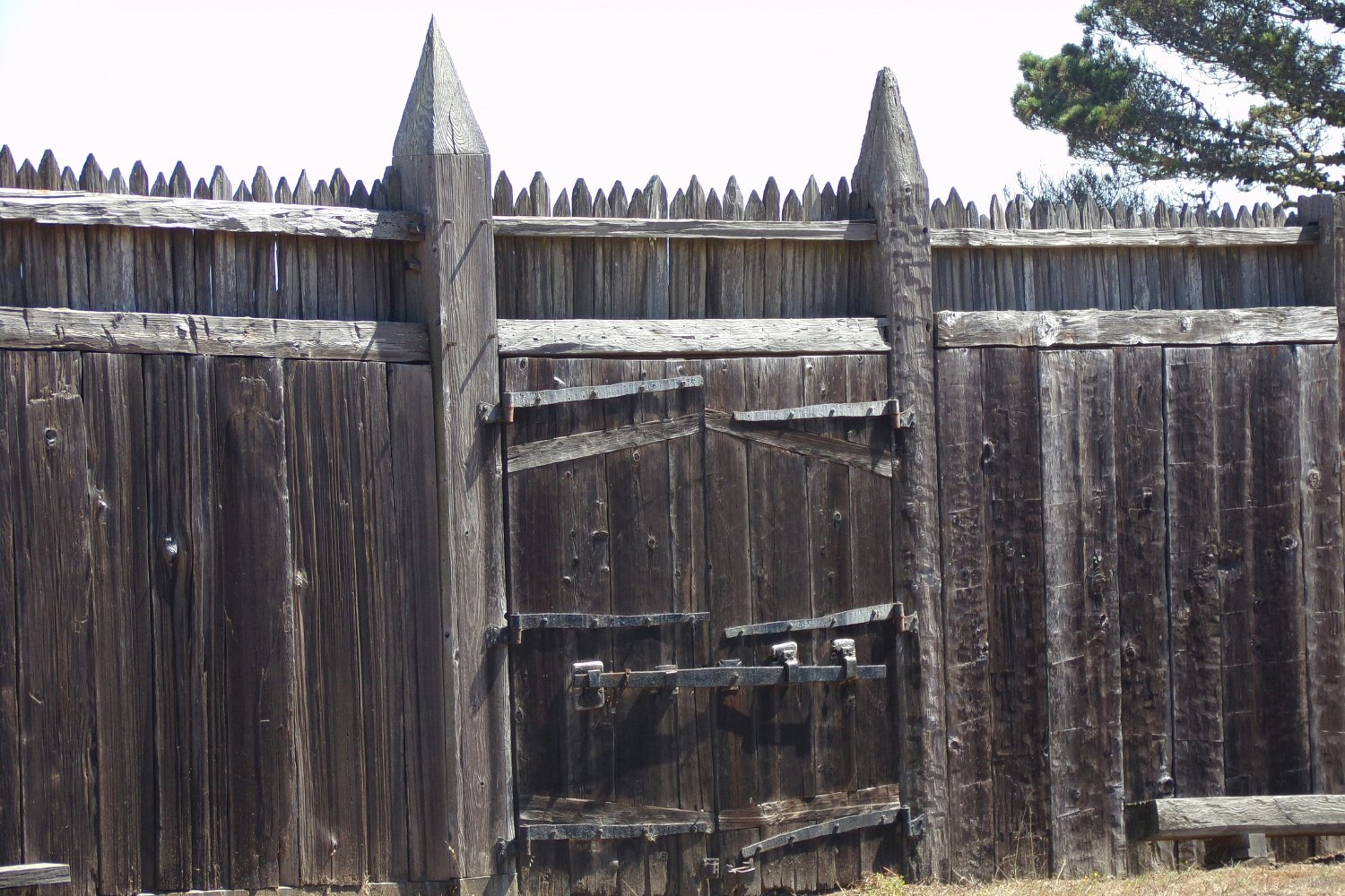 Empalizada De Madera