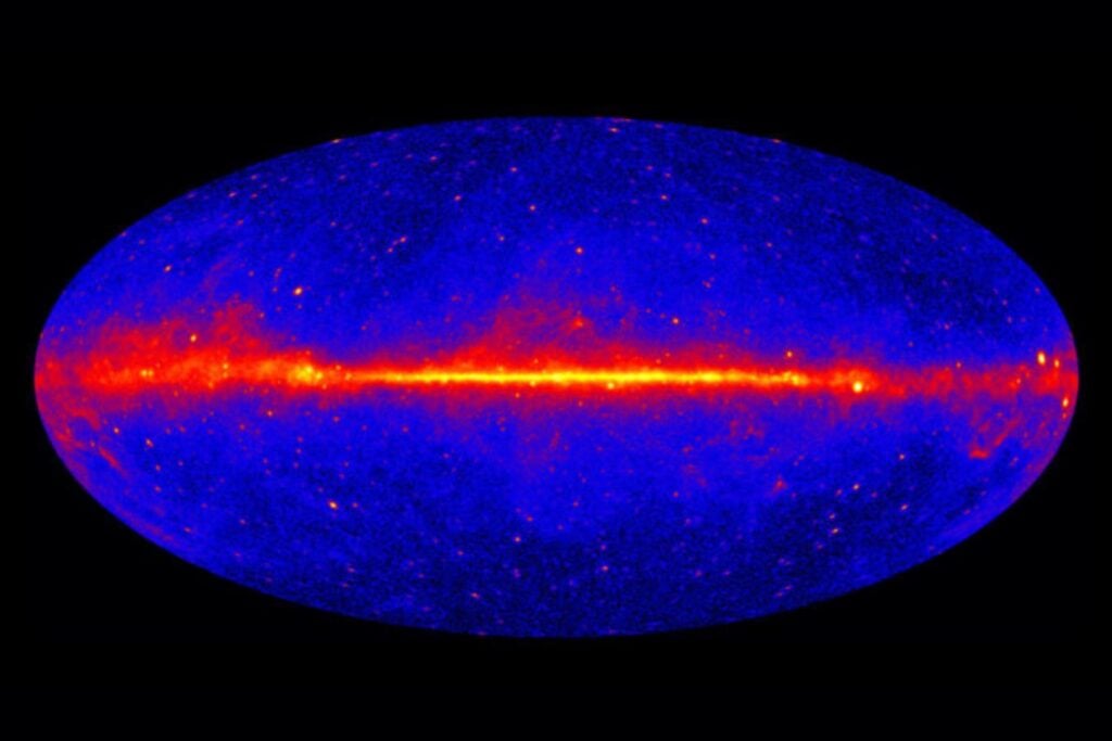 MisteriOSo Resplandor En La Via Lactea