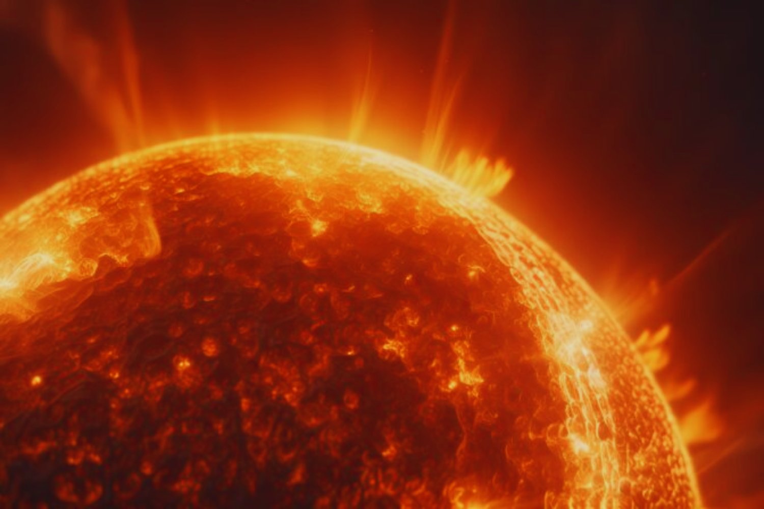 Una fuerte tormenta solar se dirige a la Tierra. Podría provocar cortes en las comunicaciones y alterar los sistemas de navegación en las próximas horas