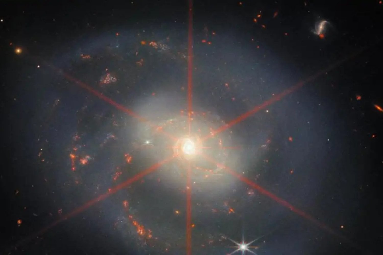 El telescopio James Webb ha encontrado una galaxia casi sin metales. Y los astrónomos creen que podría estar ocultando Estrellas de Población III en pleno Mediodía Cósmico