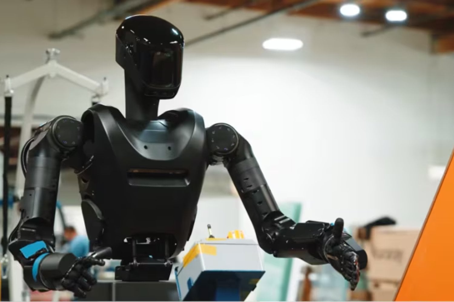 Star Wars deja de ser fantasía. Una startup de California presenta a Phantom MK-1, el primer robot militar controlado por humanos.