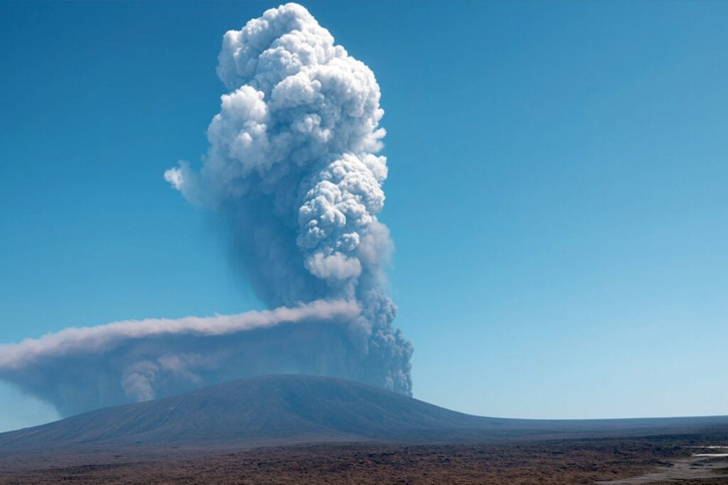Un gigante prehistórico despierta. El volcán Hayli Gubbi erupciona tras 12.000 años y obliga a replantear la actividad volcánica de Afar