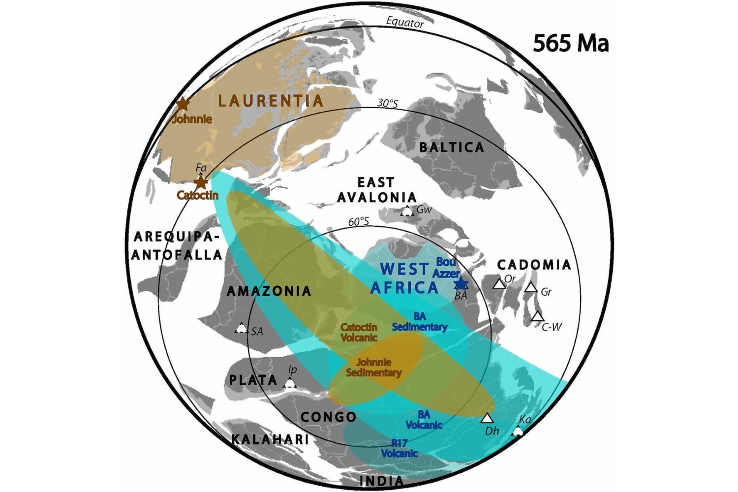 El día en que la Tierra perdió el norte: un hallazgo explica el misterioso tambaleo magnético de hace 600 millones de años
