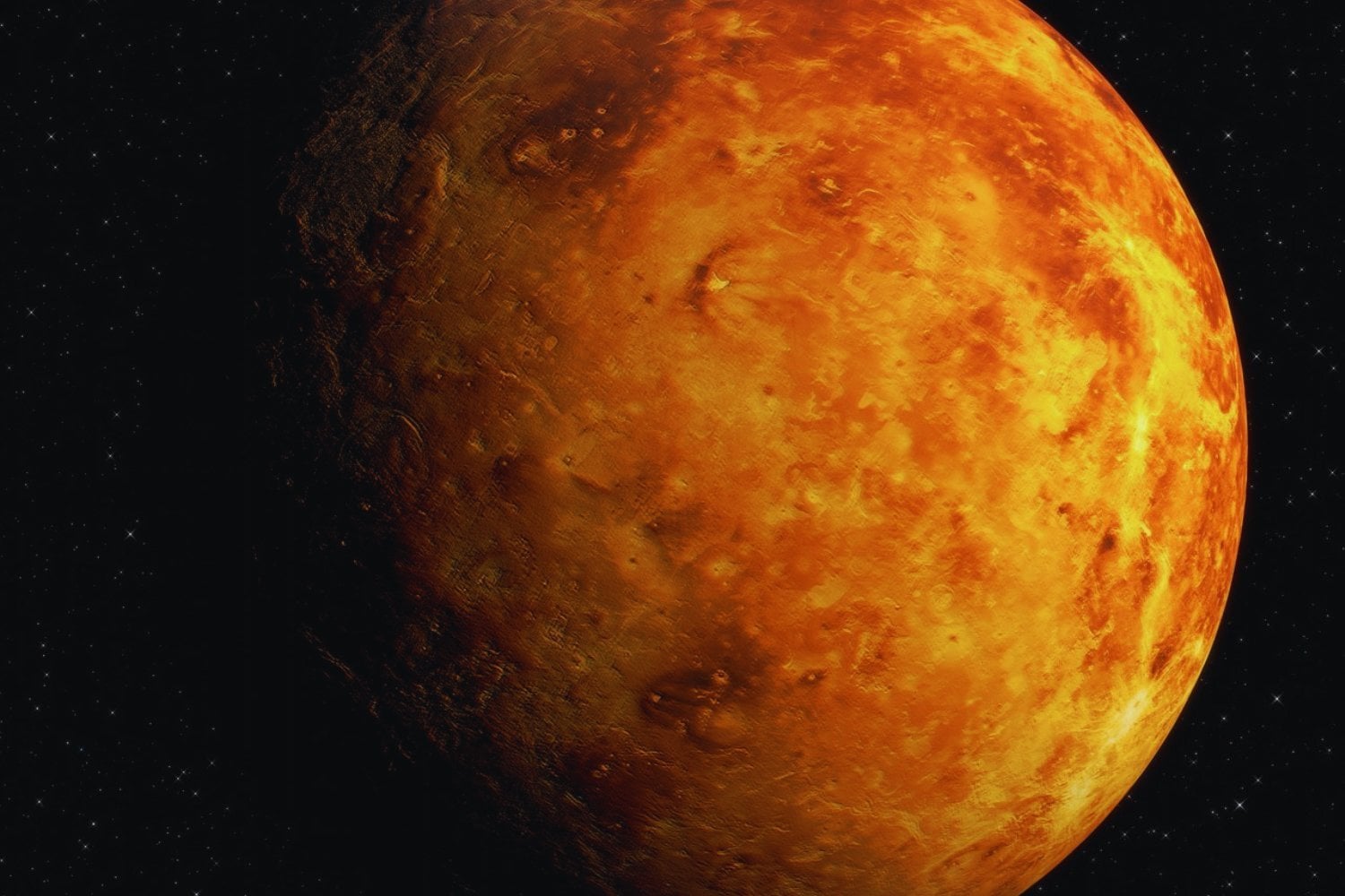 La atmósfera de Venus no responde a ninguna lógica terrestre. Un estudio demuestra que sus vientos, temperaturas y montañas operan bajo reglas completamente opuestas a las de nuestro planeta