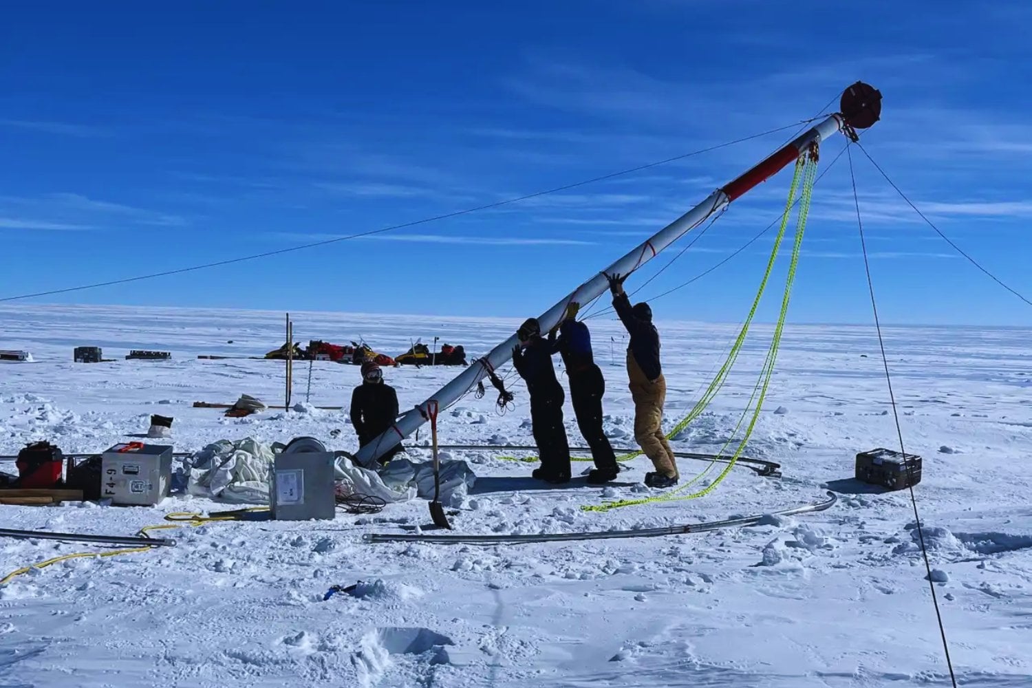 El hielo más antiguo del planeta. Científicos perforan la Antártida y hallan burbujas de aire con 6 millones de años