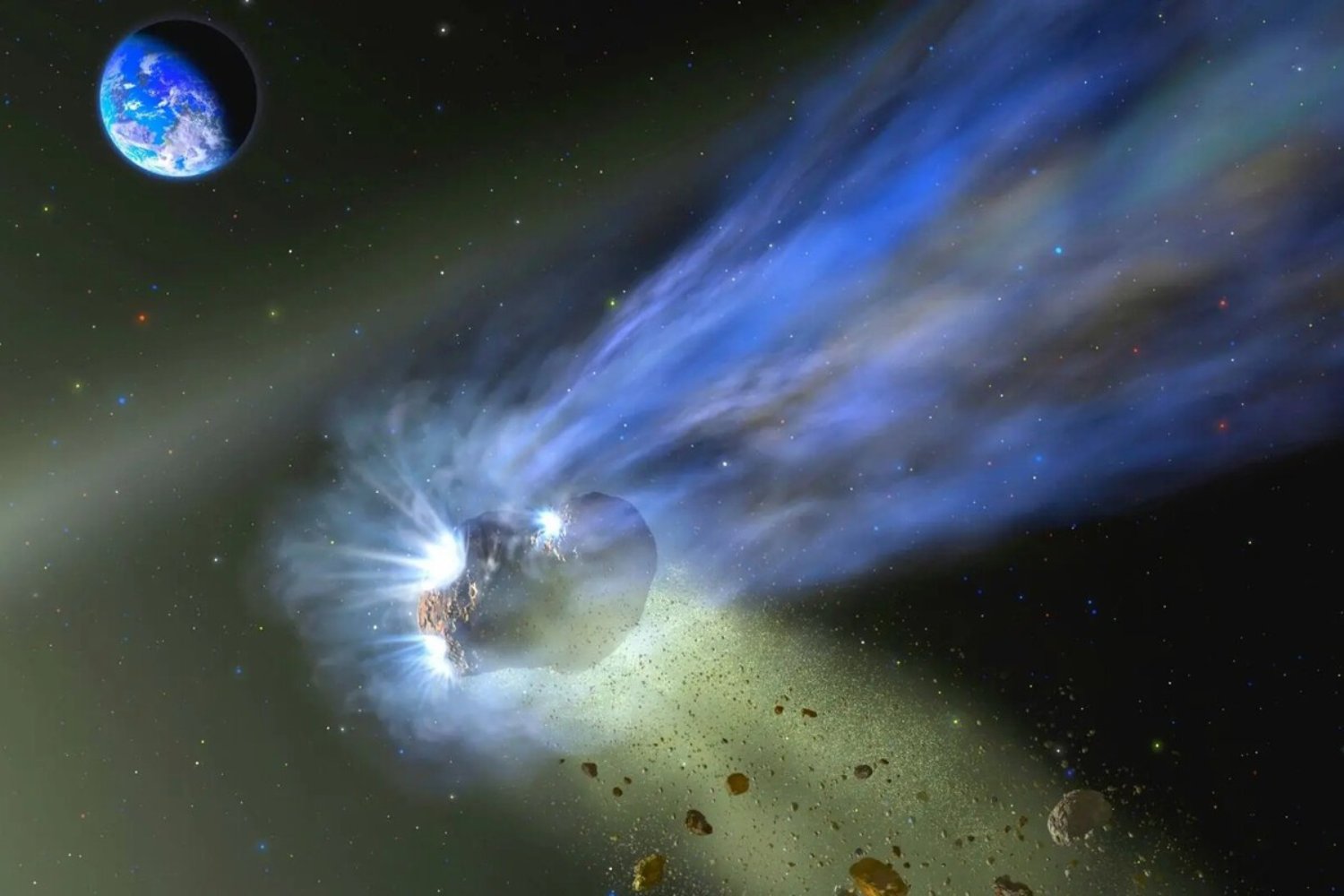 El radiotelescopio MeerKAT detectó dos señales en el cometa 3I/ATLAS. Así confirmaron los astrónomos que contiene moléculas de agua