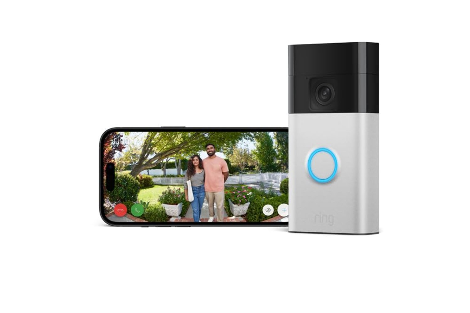Ring videotimbre con batería (Battery Video Doorbell)