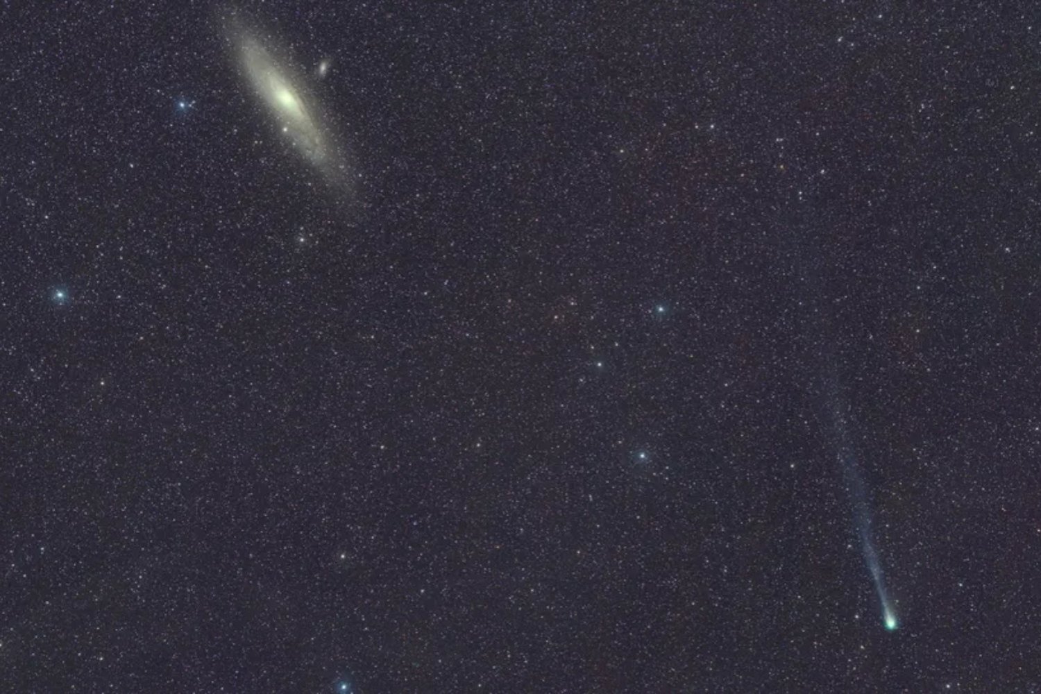 China acaba de lograr lo imposible: su sonda marciana Tianwen-1 observó de cerca un cometa interestelar a 30 millones de kilómetros