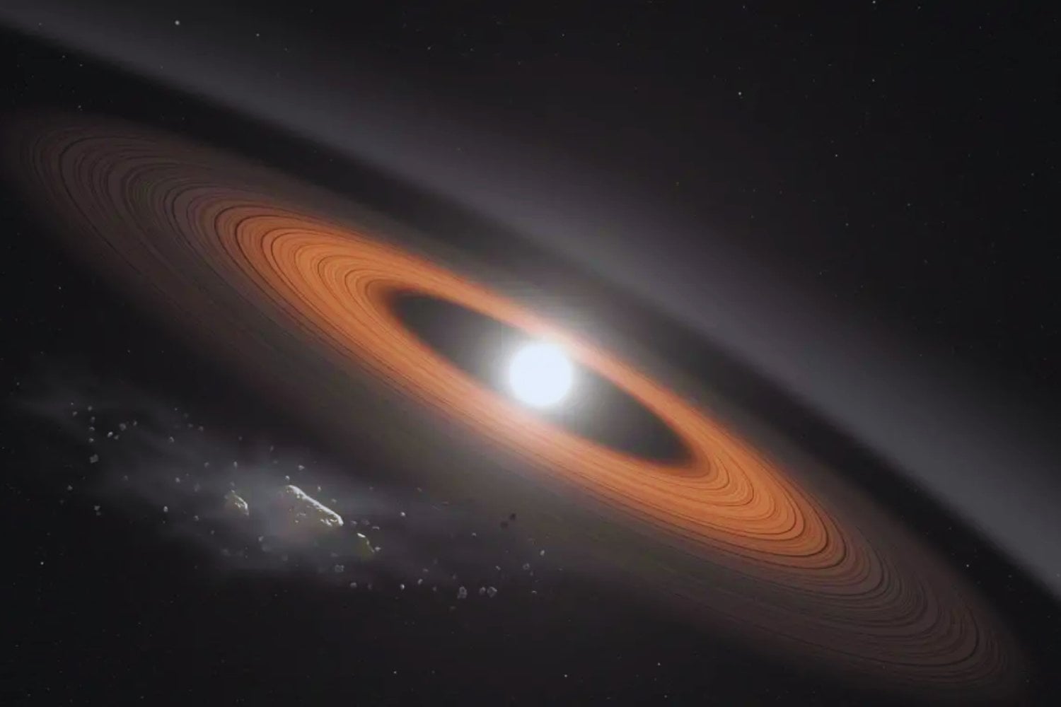 Una estrella muerta sigue devorando mundos. Y su apetito revela exactamente lo que le ocurrirá a la Tierra cuando el Sol se apague
