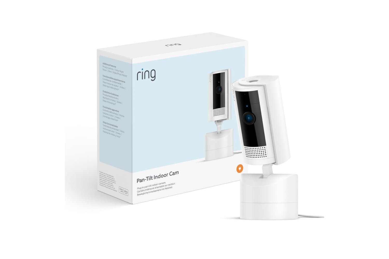 Cámara interior orientable Ring (Pan-Tilt Indoor Camera)