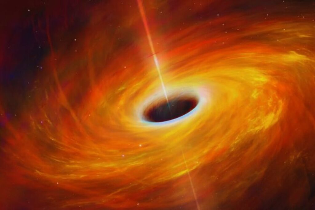 A 40 kilómetros sobre la Tierra, un telescopio atrapó una señal que nadie había podido captar. La luz que gira alrededor de un agujero negro reveló secretos que llevaban décadas ocultos