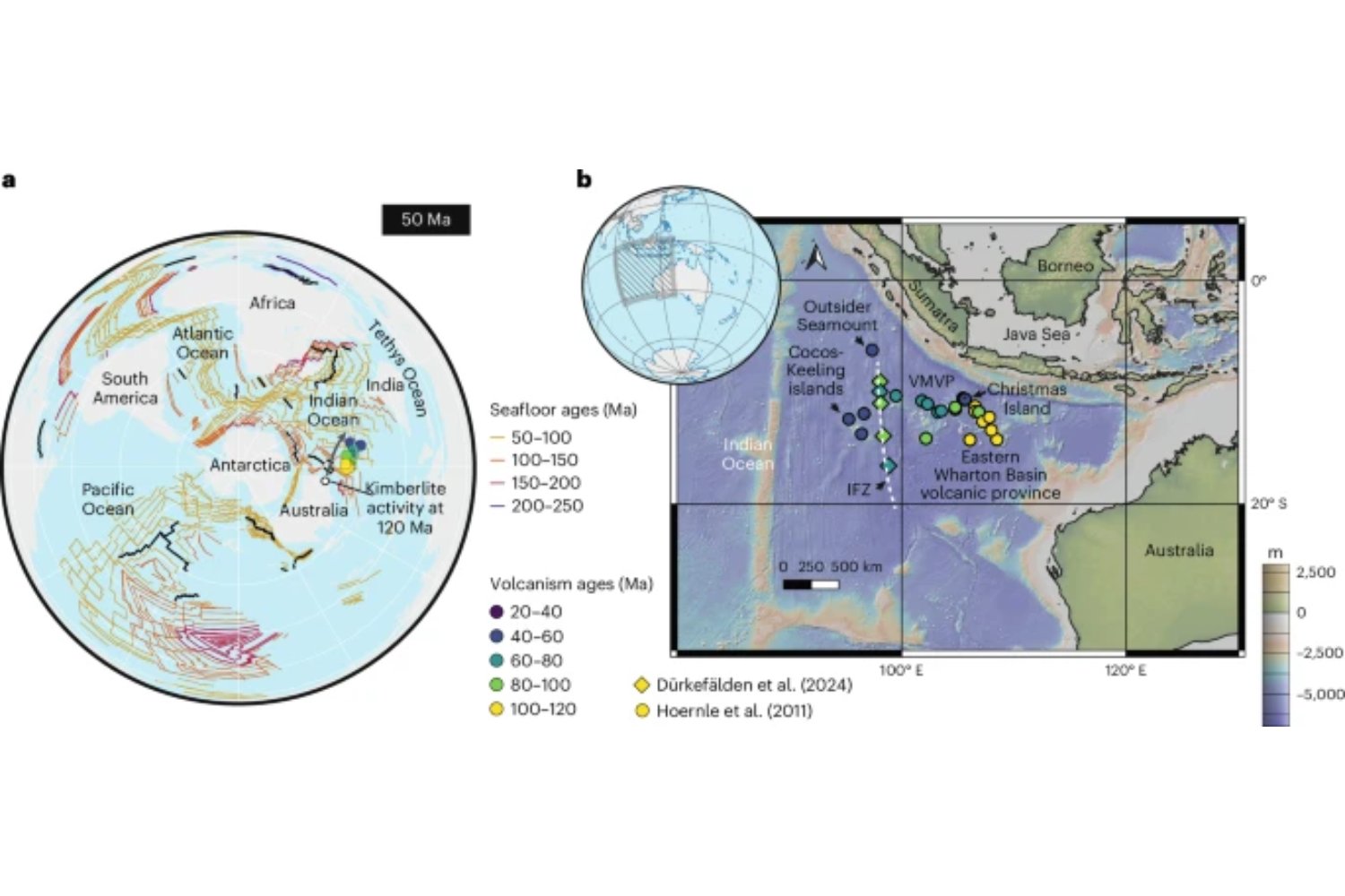 No era un misterio volcánico: eran pedazos de continentes viajando bajo el océano. Un estudio muestra cómo la ruptura continental deja un rastro profundo capaz de cruzar el planeta