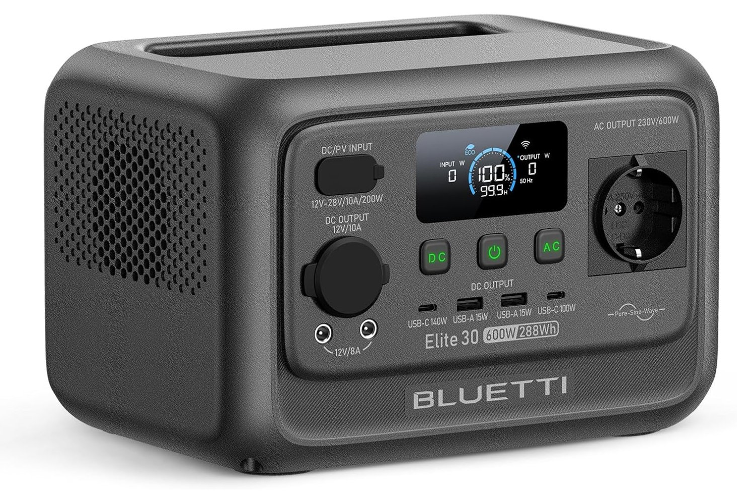 Bluetti 600W Generador Solar Portátil