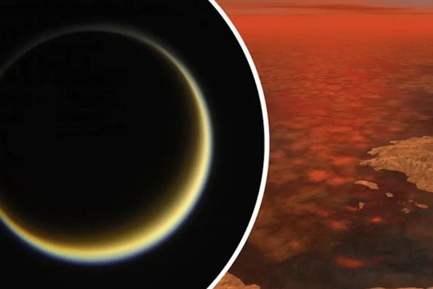 Dicen haber descubierto en Titán una nueva química de la vida. Donde el agua y el aceite se repelen en la Tierra, allá parecen atraerse