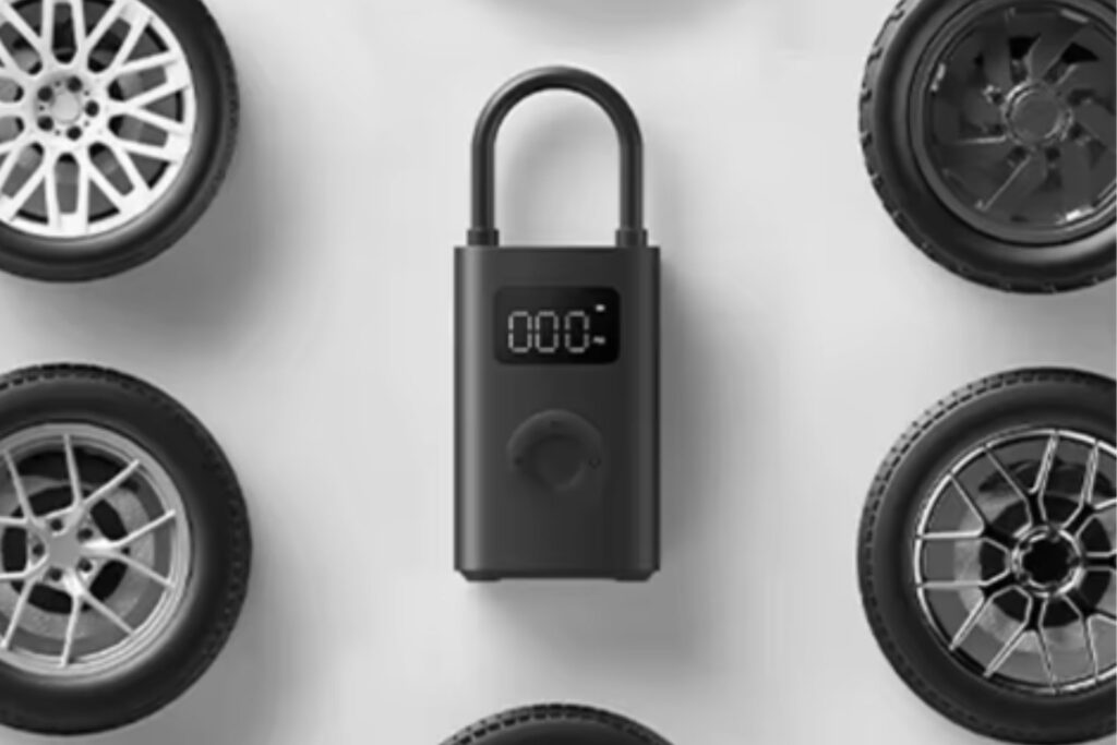 Xiaomi Mini bomba de aire portátil 2 Mijia compresor de aire eléctrico Treasure tipo C inflador multiherramienta para coche automotriz 2000mAh 5V