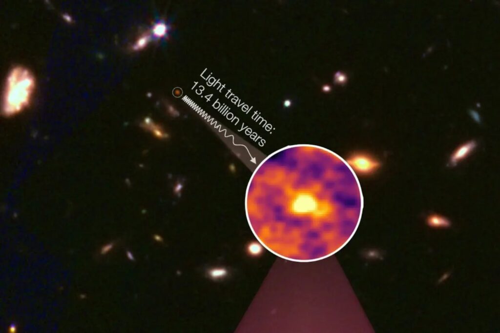 El agujero negro que no debería existir. El James Webb detecta un monstruo supermasivo apenas 350 millones de años tras el Big Bang