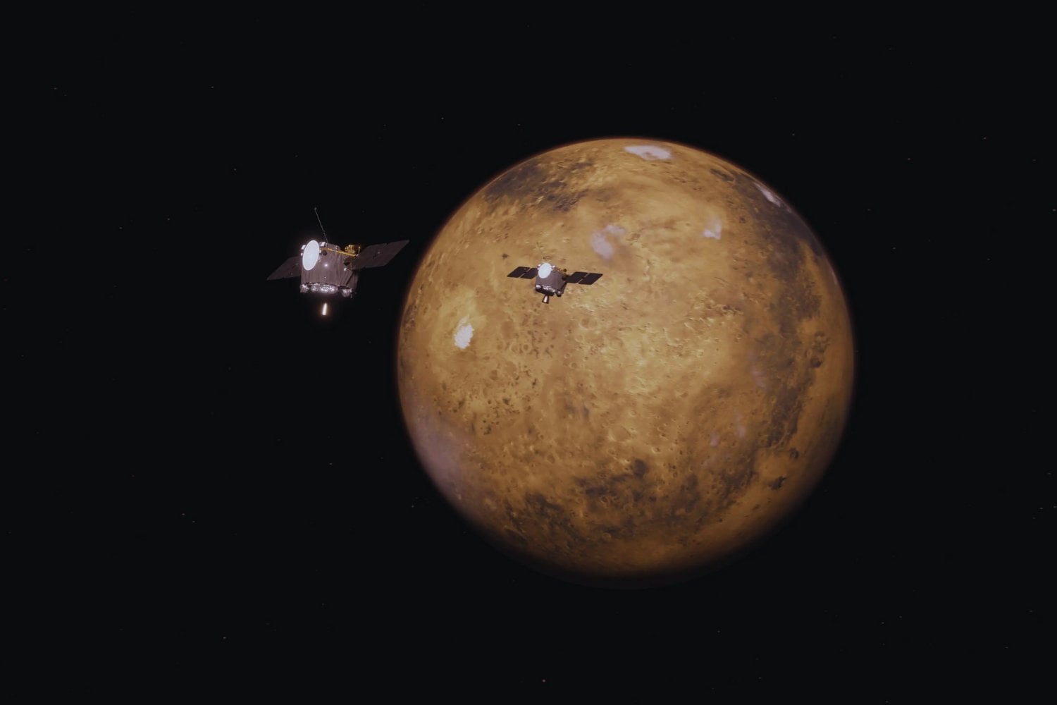 Así será el viaje más extraño de la NASA a Marte: lanzarán dos sondas que esperarán un año entero hasta alinearse con el planeta rojo