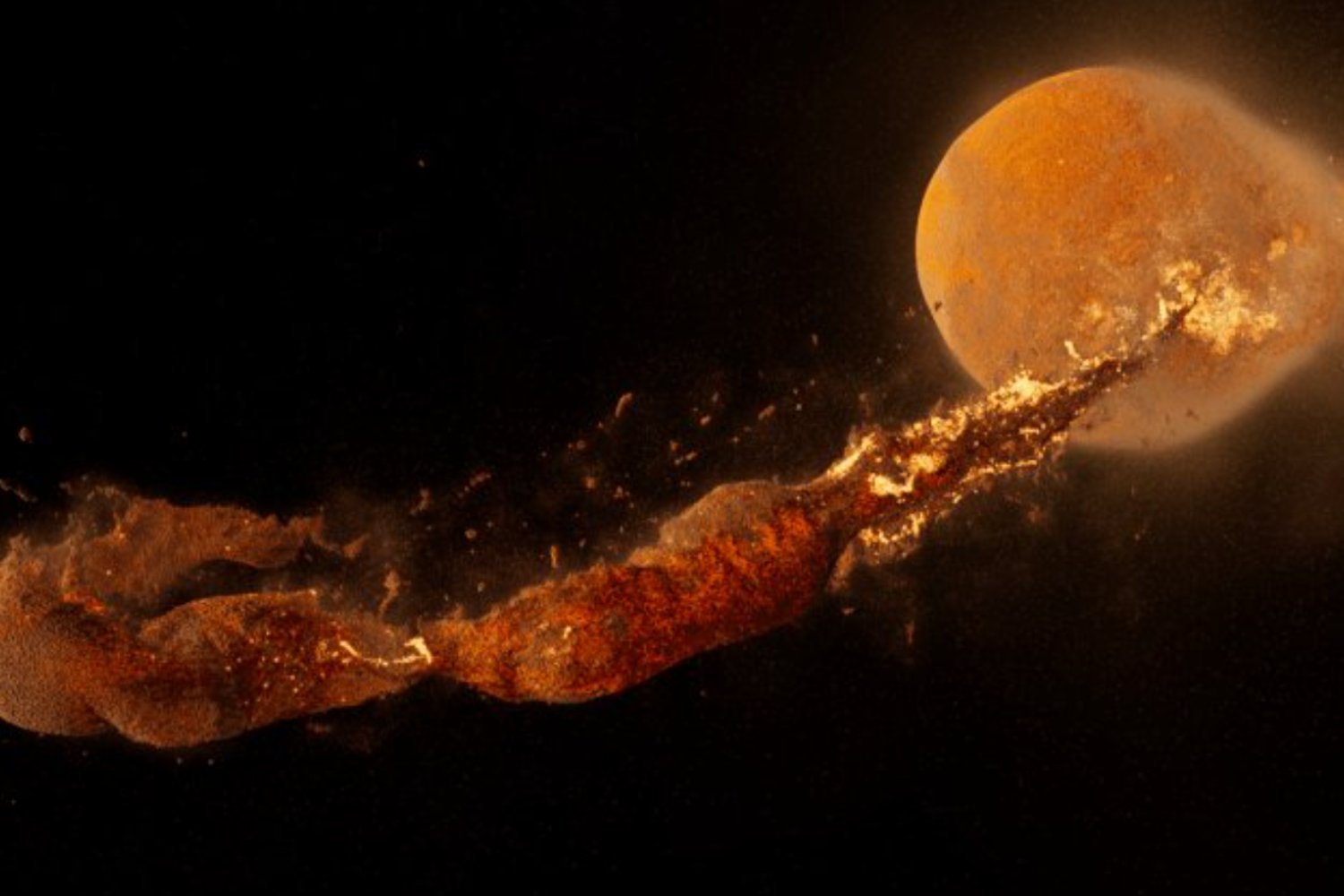 Theia, la vecina perdida: nuevas pruebas reconstruyen el choque cósmico que creó la Luna