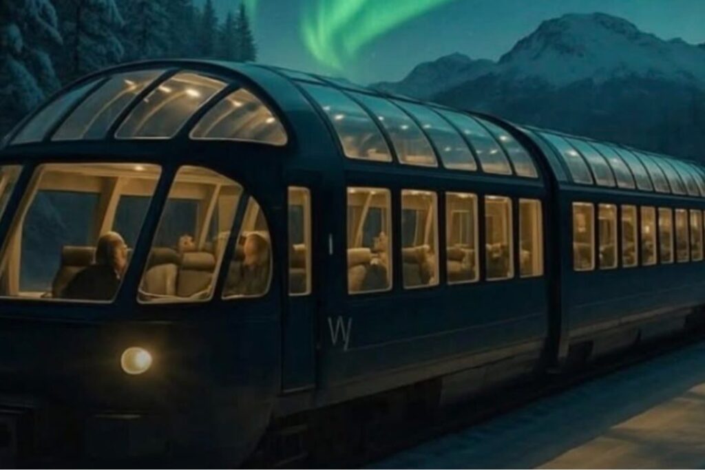 El expreso de las auroras: un viaje que parece ficción, pero existe