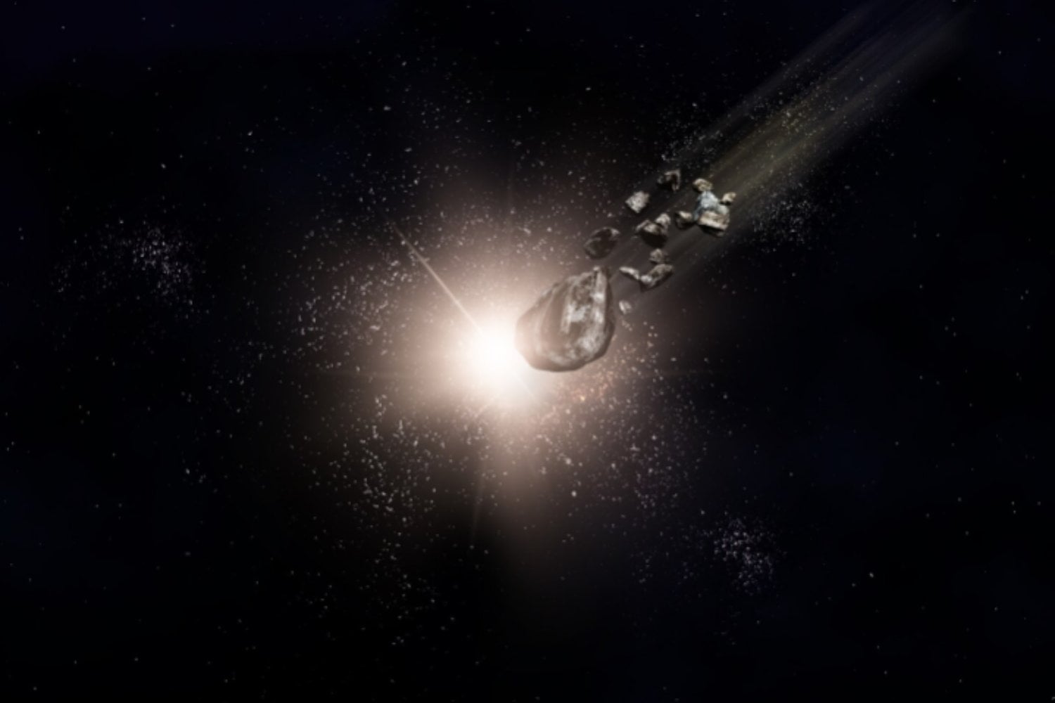 Polvo estelar: la inesperada chispa química que podría haber iniciado la vida en el universo