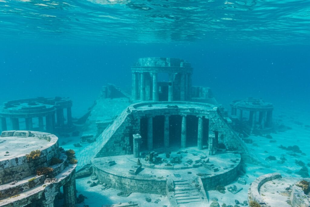 Ciudad Sumergida En El Caribe