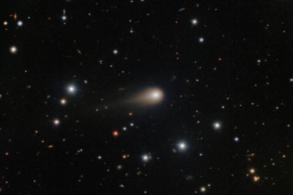 Cometa 3l Atlas Se Oculta Tras El Sol