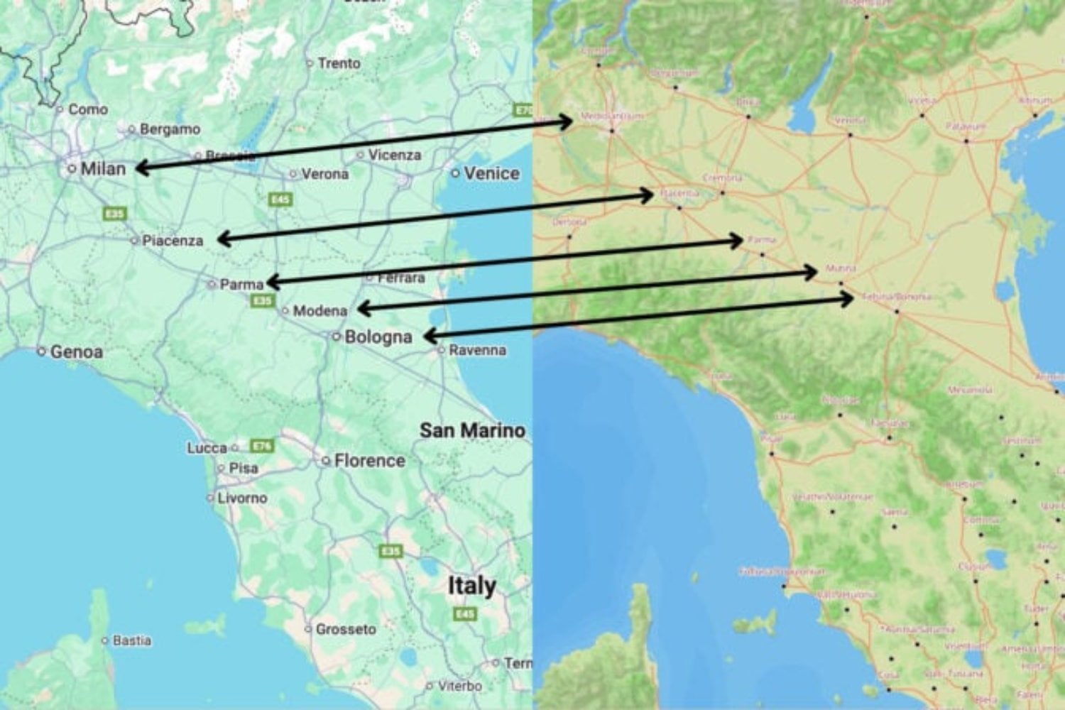 Rutas Y Caminos Del Imperio Romano