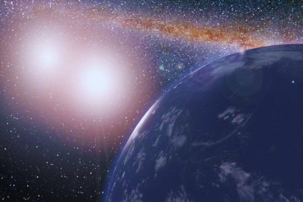 Durante años nadie reparó en este planeta con dos soles. Ahora que lo han visto en movimiento, los científicos admiten que no encaja en sus modelos