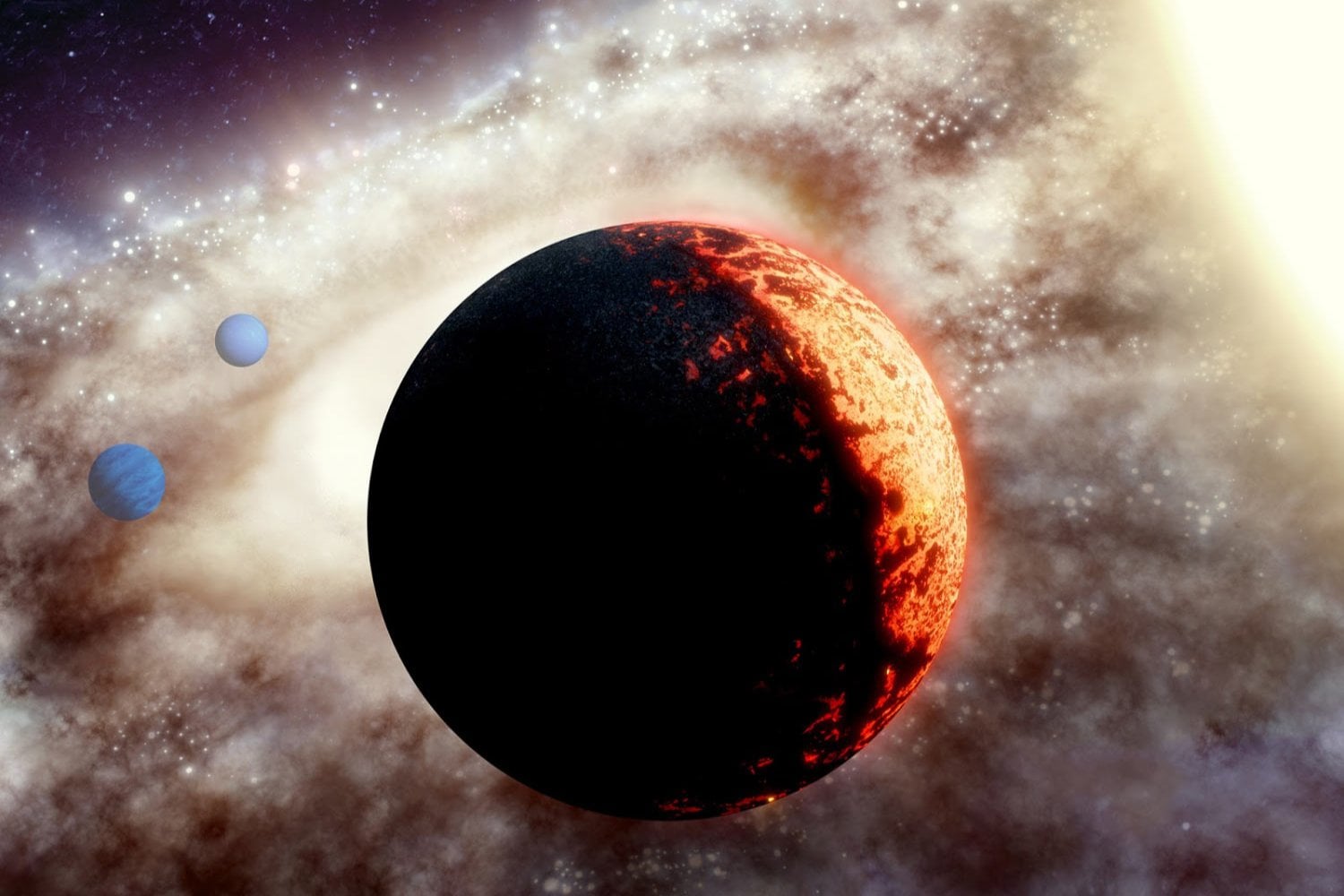 La ciencia siempre ha dado por hecho que los planetas rocosos abrasados no podían tener atmósfera. El James Webb, una vez más, acaba de demostrar lo contrario