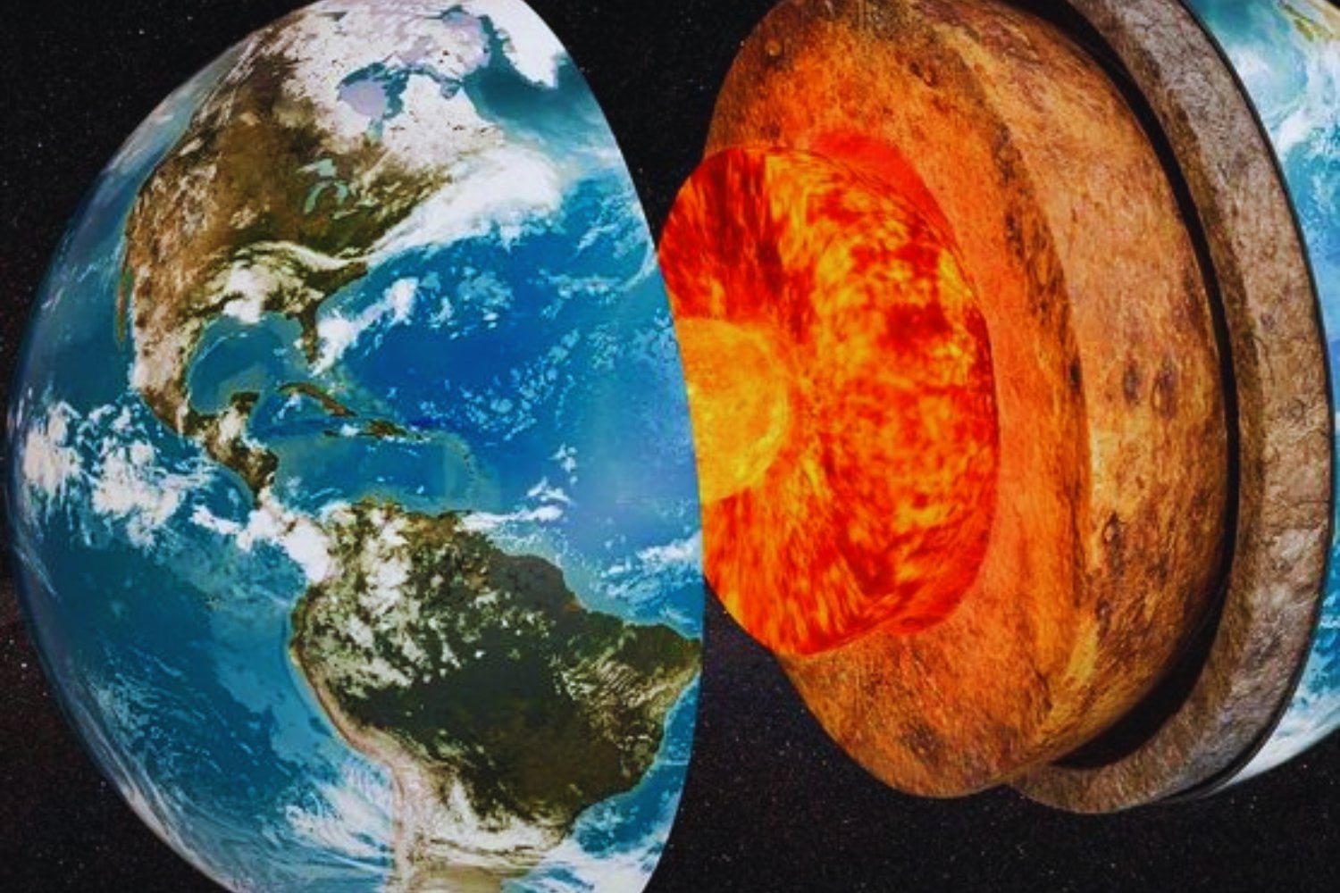 El núcleo de la Tierra esconde un estado de la materia que no encaja en ningún libro de texto. China dice haberlo confirmado