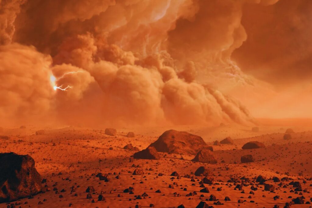 Marte podría levantarse con vida terrestre. Dos bacterias logran transformar su regolito en “cemento” y producir oxígeno en el proceso