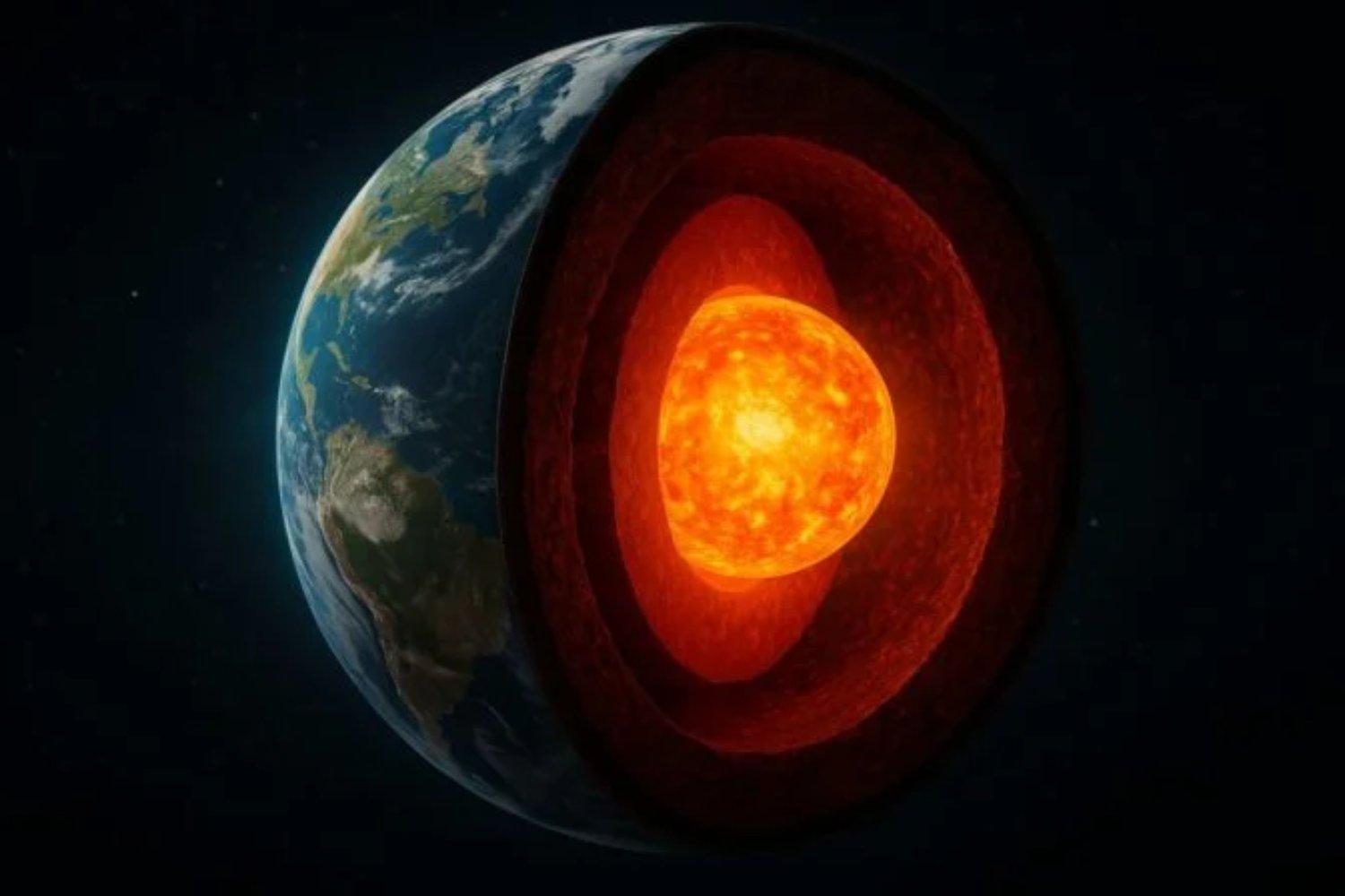 El núcleo de la Tierra esconde un estado de la materia que no encaja en ningún libro de texto. China dice haberlo confirmado