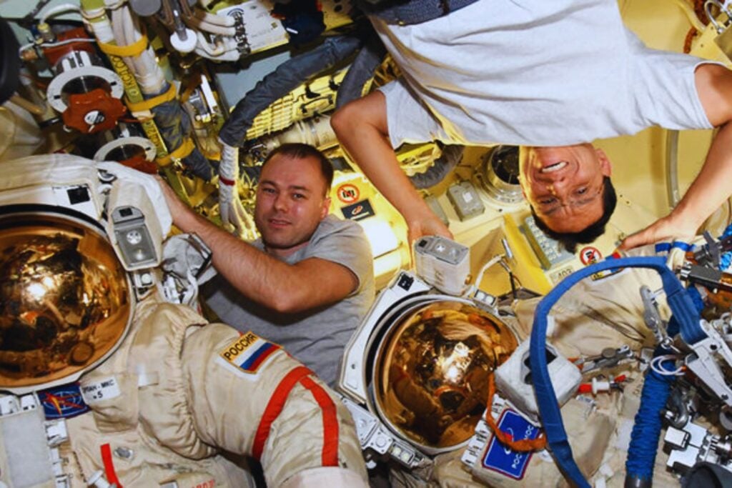 La Estación Espacial Internacional está llena por primera vez. Sus ocho puertos fueron ocupados a la vez y el laboratorio orbital vive un momento nunca visto