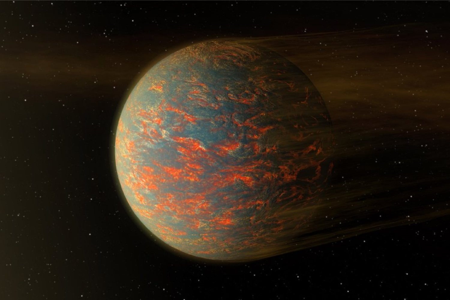 La NASA estudia 55 Cancri e, una Super Tierra con 2.400 °C, un océano de magma y posible superficie de zafiro. Un exoplaneta tan cercano a su estrella que completa una órbita en medio día