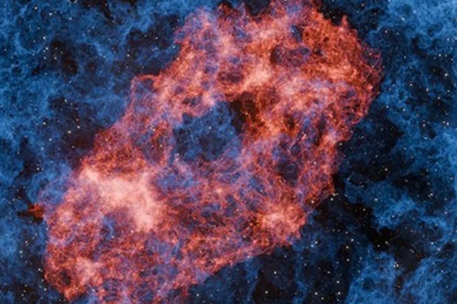 Una señal imposible de clasificar desconcertó a los astrónomos. Una explosión en cadena podría haber generado la primera superkilonova observada